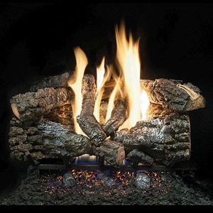 Bedford Char Vented 24" Gas Logs with Safety Pilot - NG