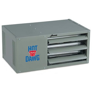 Modine 60K SS Single Stage Hot Dawg Garage Power Vented Blower Unit - NG