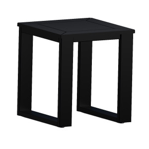 Berlin Gardens Nordic Square End Table - NSET1819 Berlin Gardens Nordic Square End Table - NSET1819