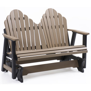Berlin Gardens Cozi-Back Double Glider with Allochrome Brackets - PZTG4800AC Berlin Gardens Cozi-Back Double Glider with Allochrome Brackets - PZTG4800AC