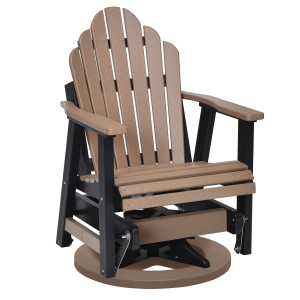 Berlin Gardens Cozi-Back Swivel Glider with Allochrome Brackets - PZSG2638AC Berlin Gardens Cozi-Back Swivel Glider with Allochrome Brackets - PZSG2638AC