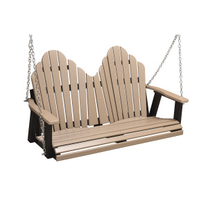 Berlin Gardens Cozi-Back Double Swing (Zinc Chains) - PZTS4800ZC Berlin Gardens Cozi-Back Double Swing (Zinc Chains) - PZTS4800ZC