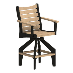 Berlin Gardens Bristol Swivel Bar Chair - BSBC2045 Berlin Gardens Bristol Swivel Bar Chair - BSBC2045