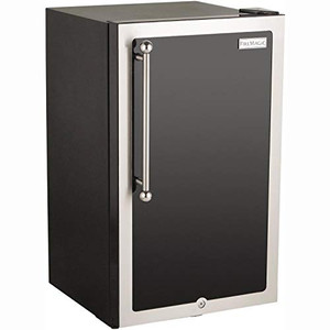 Fire Magic 3598H-DR 20" 4.0 Cu. Ft. Echelon Black Diamond Right Hinge Compact Refrigerator - Black Fire Magic 3598H-DR 20" 4.0 Cu. Ft. Echelon Black Diamond Right Hinge Compact Refrigerator - Black