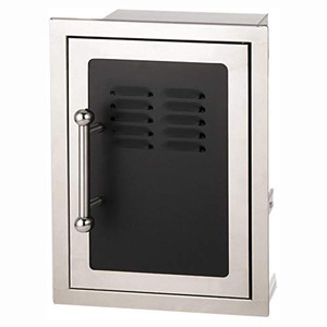 Fire Magic 53820HSC-TR Echelon Black Diamond 14" Right-hinged Louvered Single Access Door W/Propane Tank Storage & Soft Close Fire Magic 53820HSC-TR Echelon Black Diamond 14" Right-hinged Louvered Single Access Door W/Propane Tank Storage & Soft Close