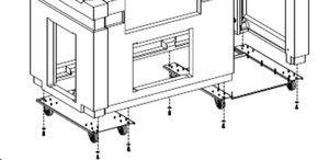 Fire Magic DC-WK-03 Wheel Kit for Pre-Fab Islands Fire Magic DC-WK-03 Wheel Kit for Pre-Fab Islands