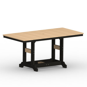 Berlin Gardens Garden Classic Hammered Top 33" x 66" Rectangular Counter Table - GCHF3366C Berlin Gardens Garden Classic Hammered Top 33" x 66" Rectangular Counter Table - GCHF3366C