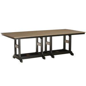 Berlin Gardens Garden Classic Hammered Top 44" x 96" Rectangular Counter Table - GCHF4496C Berlin Gardens Garden Classic Hammered Top 44" x 96" Rectangular Counter Table - GCHF4496C
