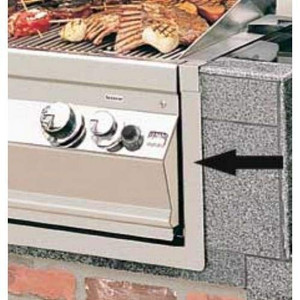 Fire Magic 3807 by Peterson FMFiremagic Stainless Steel Trim Kit for Bar Caddy