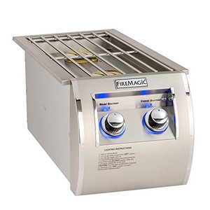 Fire Magic 32815 Echelon Diamond Built-in Natural Gas Double Side Burner Fire Magic 32815 Echelon Diamond Built-in Natural Gas Double Side Burner