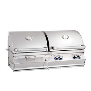 Fire Magic A830I-7LAP-CB Aurora Series Built-in Gas & Charcoal Combination Grill, Propane Fire Magic A830I-7LAP-CB Aurora Series Built-in Gas & Charcoal Combination Grill, Propane