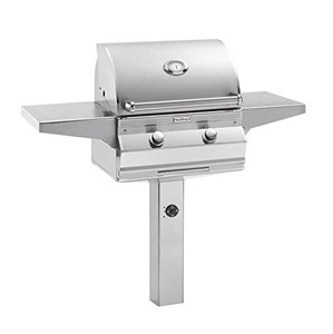 Fire Magic C430S-RT1P-G6 Propane Gas Grill on In-Ground Post, Propane Fire Magic C430S-RT1P-G6 Propane Gas Grill on In-Ground Post, Propane