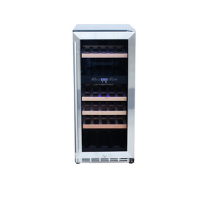 Summerset SSRFR-15WD 15" Outdoor Rated Dual Zone Wine Cooler Summerset SSRFR-15WD 15" Outdoor Rated Dual Zone Wine Cooler