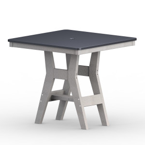 Berlin Gardens Harbor Counter Tables Hammered Top 33" Square Counter Table - HHFT0033C Berlin Gardens Harbor Counter Tables Hammered Top 33" Square Counter Table - HHFT0033C