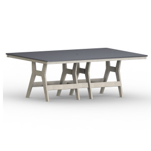 Berlin Gardens Harbor Counter Tables Hammered Top 44" x 96" Rectangular Counter Table - HHFT4496C Berlin Gardens Harbor Counter Tables Hammered Top 44" x 96" Rectangular Counter Table - HHFT4496C