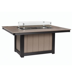 Berlin Gardens Donoma Hammered Top 42" x 54" Rectangular Fire Pit - DHFFP4254 Berlin Gardens Donoma Hammered Top 42" x 54" Rectangular Fire Pit - DHFFP4254