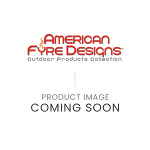 American Fyre Designs GFRC Square Protector Plate - White Aspen (8200-WA)