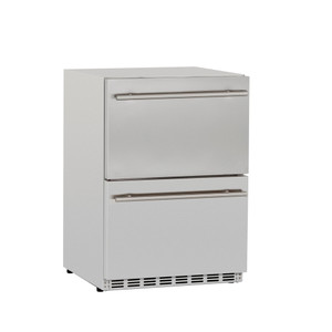 AMD 24" 5.3C Deluxe Outdoor Rated 2-Drawer Refrigerator - AMD-RFR-24DR2 01 AMD 24" 5.3C Deluxe Outdoor Rated 2-Drawer Refrigerator - AMD-RFR-24DR2 01
