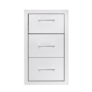 TrueFlame 17" Vertical 2-Drawer & Paper Towel Holder Combo - TF-TDC-17 TrueFlame 17" Vertical 2-Drawer & Paper Towel Holder Combo - TF-TDC-17