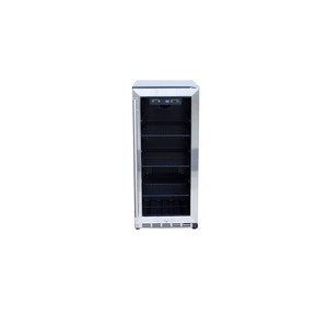 AMD 15" Outdoor Rated Fridge with Glass Door - AMD-RFR-15G AMD 15" Outdoor Rated Fridge with Glass Door - AMD-RFR-15G
