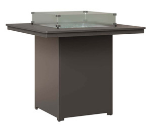 Berlin Gardens Numa 47" Square Bar Height Fire Table with Standard Top - NSFT3947B Berlin Gardens Numa 47" Square Bar Height Fire Table with Standard Top - NSFT3947B