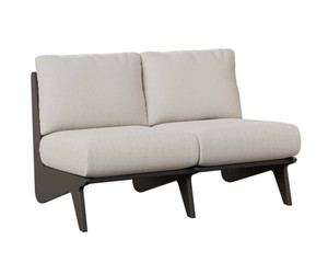 Berlin Gardens Holland Love Seat with Holland Cushion - HOLS4929 Berlin Gardens Holland Love Seat with Holland Cushion - HOLS4929