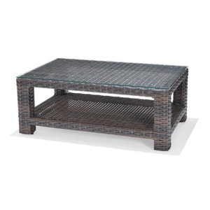 NorthCape Lakeside Rectangle Coffee Table Glass Top - NC4302CT-REC-GL NorthCape Lakeside Rectangle Coffee Table Glass Top - NC4302CT-REC-GL