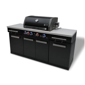 Mont Alpi 957 Island in Black Stainless Steel - MA-957 Mont Alpi 957 Island in Black Stainless Steel - MA-957