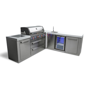 Mont Alpi 805 Island w/ Beverage Center - MAI805-90BEV Mont Alpi 805 Island w/ Beverage Center - MAI805-90BEV