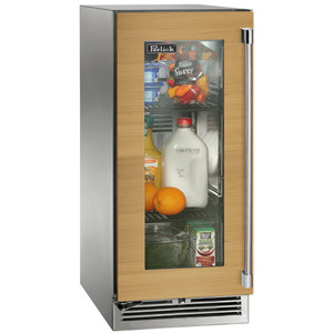 Perlick 15" Signature Series Outdoor Marine Grade Refrigerator with Panel Ready Glass Door - HP15RM-4-4 Perlick 15" Signature Series Outdoor Marine Grade Refrigerator with Panel Ready Glass Door - HP15RM-4-4