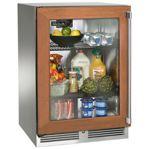 Perlick 24" Signature Series Indoor Refrigerator with Panel Ready Glass Door - HP24RS-4-4 Perlick 24" Signature Series Indoor Refrigerator with Panel Ready Glass Door - HP24RS-4-4