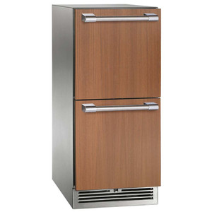 Perlick 15" Signature Series Indoor Refrigerator Panel Ready Drawers - HP15RS-4-6 Perlick 15" Signature Series Indoor Refrigerator Panel Ready Drawers - HP15RS-4-6