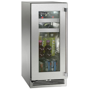 Perlick 15" Signature Series Outdoor Beverage Center with Stainless Steel Glass Door - HP15BO-4-3 Perlick 15" Signature Series Outdoor Beverage Center with Stainless Steel Glass Door - HP15BO-4-3