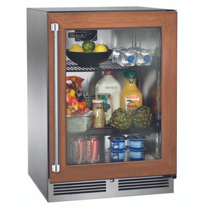 Perlick 24" ADA Compliant Series Indoor Refrigerator with Panel Ready Glass Door - HA24RB-4-4 Perlick 24" ADA Compliant Series Indoor Refrigerator with Panel Ready Glass Door - HA24RB-4-4