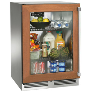 Perlick 24" C- Series Indoor Refrigerator with Panel Ready Glass Door - HC24RB-4-4 Perlick 24" C- Series Indoor Refrigerator with Panel Ready Glass Door - HC24RB-4-4