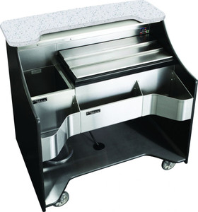 Perlick 46" Signature Series Tobin Ellis Mobile Bar - RMB-004 Perlick 46" Signature Series Tobin Ellis Mobile Bar - RMB-004