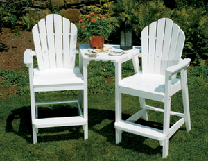 Seaside Casual 3 Piece Adirondack Collection - SC3PAAC-49 Seaside Casual 3 Piece Adirondack Collection - SC3PAAC-49