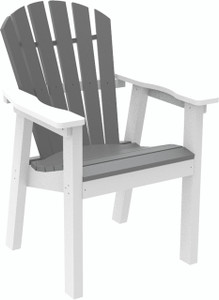 Seaside Casual Adirondack Shellback Dining Chair - SC-021 Seaside Casual Adirondack Shellback Dining Chair - SC-021