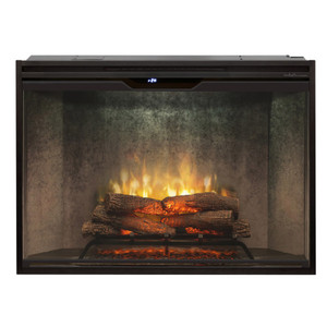 Dimplex Revillusion® 42" Built-In Firebox with Front Glass and Plug Kit - RBF42WC-FG  Dimplex Revillusion® 42" Built-In Firebox with Front Glass and Plug Kit - RBF42WC-FG