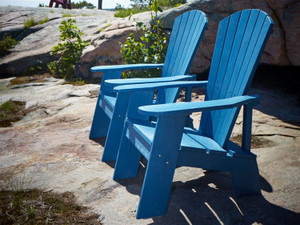 Captiva Casual 2 Piece Capterra Recycled Plastic Patio Lounge Set - CC2PCRPPLS 