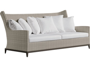 Captiva Casual Bernhardt Exteriors Pewter Gray Patio Sofa - BHEOP1107B Captiva Casual Bernhardt Exteriors Pewter Gray Patio Sofa - BHEOP1107B