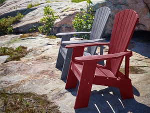 Captiva Casual 2 Piece Capterra Recycled Plastic Adirondack Set - CC2PCRPAS 
