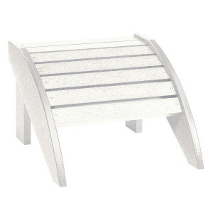 C. R. Plastics Footstool, White - LIQUIDATION - F01-LIQ-WHITE C. R. Plastics Footstool, White - LIQUIDATION - F01-LIQ-WHITE