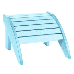 C. R. Plastics Footstool - F01-AQUA-B C. R. Plastics Footstool - F01-AQUA-B