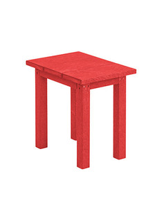 C. R. Plastics Small Rectangular Table, Red - LIQUIDATION - T01-LIQ-RED C. R. Plastics Small Rectangular Table, Red - LIQUIDATION - T01-LIQ-RED