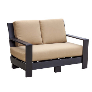 Wildridge Contemporary Deep Seat Love Seat with Cushions - LCC-303 Wildridge Contemporary Deep Seat Love Seat with Cushions - LCC-303