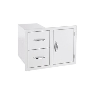 Summerset SSDC2-30 30" 2-Drawer & Access Door Combo