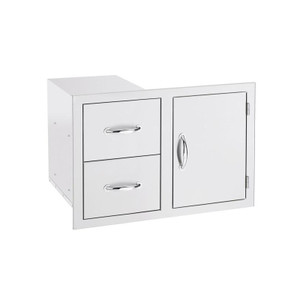 Summerset SSDC2-36 36" 2-Drawer & Access Door Combo Summerset SSDC2-36 36" 2-Drawer & Access Door Combo