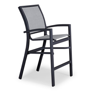 Telescope Kendall Sling Balcony Height Stacking Cafe Chair Telescope Kendall Sling Balcony Height Stacking Cafe Chair