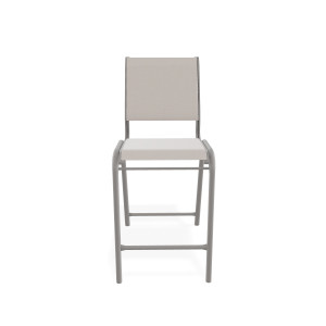 Telescope Gardenella Sling Bar Height Stacking Armless Cafe Chair Telescope Gardenella Sling Bar Height Stacking Armless Cafe Chair
